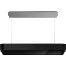 _RABAT_ | Okap wyspowy SMEG KSLS10MB czarny mat | 100cm | 650 m3/h | linia ISOLA