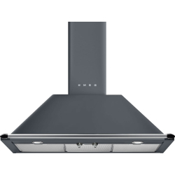 _RABAT_ | Okap przyścienny SMEG KT90GRE niebieskoszary | 90cm | 788 m3/h | linia VICTORIA