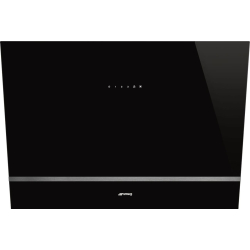 Okap przyścienny SMEG KV28N czarne szkło | 80cm | 666 m3/h | linia NOWA LINEA