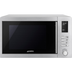 _RABAT_ | wysyłka 24H* | Kuchenka mikrofalowa wolnostojąca SMEG MOE31X stal nierdzewna | funkcja grilla | linia UNIVERSAL