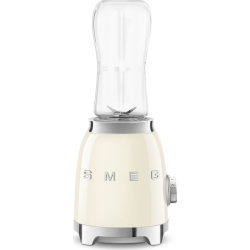 _RABAT_ | wysyłka 24H* | Blender sportowy SMEG PBF01CREU kremowy | 2 butelki BOTTLE-TO-GO 600 ml | linia 50's STYLE