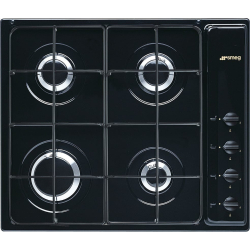 _RABAT_ | Płyta gazowa SMEG S64SN czarny | linia SELEZIONE _RABAT_ | Płyta gazowa SMEG S64SN czarny | linia SELEZIONE