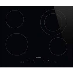 Płyta ceramiczna SMEG SE364ETD czarne szkło | linia UNIVERSAL