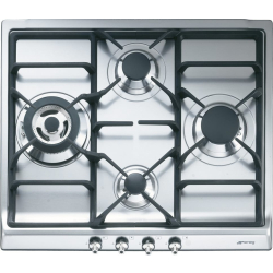 _RABAT_ | wysyłka 24H* | Płyta gazowa SMEG SER60SGH3 stal nierdzewna | 60cm | linia CLASSICA