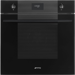 _RABAT_ | Piekarnik SMEG SF6101TB3 czarny | czyszczenie parowe | linia LINEA