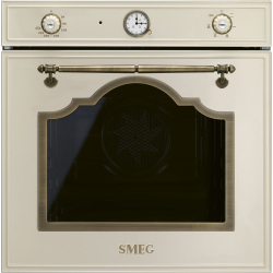_RABAT_ | Piekarnik SMEG SF67C1PO kremowy | emalia Ever Clean | linia CORTINA