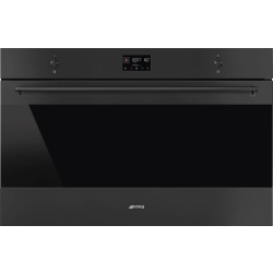 _RABAT_ | Piekarnik SMEG SF9302TN czarny | 90cm | czyszczenie parowe | linia CLASSICA