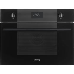 _RABAT_ | Piekarnik z funkcją mikrofali SMEG SO4101M0B3 czarny | linia LINEA