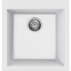 Zlew SMEG VZ45B WHITE (biały mat) | linia QUADRA