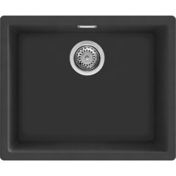 _RABAT_ | Zlew SMEG VZP56N BLACK (czarny mat) | linia QUADRA