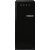 _RABAT_ | Lodówka wolnostojąca SMEG FAB28LBL6 czarny | zawiasy po LEWEJ | 150cm | linia 50'S STYLE