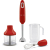 _RABAT_ | wysyłka 24H* | Blender ręczny z akcesoriami SMEG HBF03RDEU czerwony | linia 50's STYLE