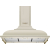 _RABAT_ | Okap wyspowy SMEG KCI19POE kremowy | 90cm | 754 m3/h | linia CORTINA