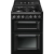 _RABAT_ | wysyłka 24H* | Kuchnia z płytą gazową SMEG TR62BL czarny | 60cm | emalia Ever Clean | linia VICTORIA | + GRATIS blender BLF03BLEU