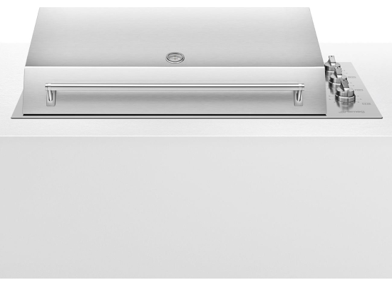 _RABAT_ | Grill elektryczny do zabudowy SMEG BBQE12X stal nierdzewna | szerokość: 120 cm, 3 strefy | linia BBQ