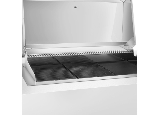 _RABAT_ | Grill elektryczny do zabudowy SMEG BBQE12X stal nierdzewna | szerokość: 120 cm, 3 strefy | linia BBQ