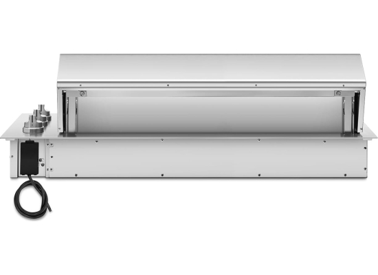 _RABAT_ | Grill elektryczny do zabudowy SMEG BBQE12X stal nierdzewna | szerokość: 120 cm, 3 strefy | linia BBQ