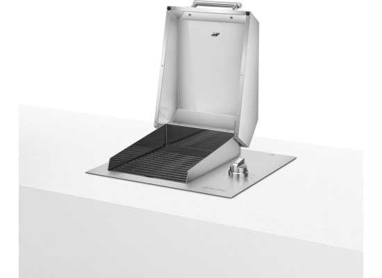 _RABAT_ | Grill elektryczny do zabudowy SMEG BBQE60X stal nierdzewna | szerokość: 60 cm, 1 strefa | linia BBQ
