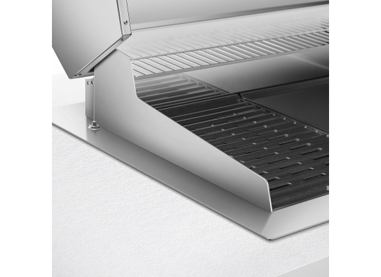 _RABAT_ | Grill elektryczny do zabudowy SMEG BBQE90X stal nierdzewna | szerokość: 90 cm, 2 strefy | linia BBQ