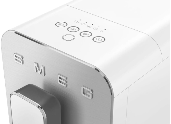 _RABAT_ | wysyłka 24H* | Ekspres automatyczny SMEG BCC11WHMEU biały mat | linia COLLEZIONE