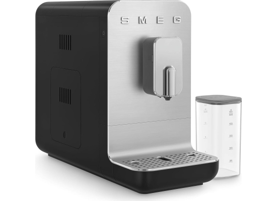 _RABAT_ | wysyłka 24H* | Ekspres automatyczny SMEG BCC13BLMEU czarny mat | z systemem spieniania mleka | linia COLLEZIONE