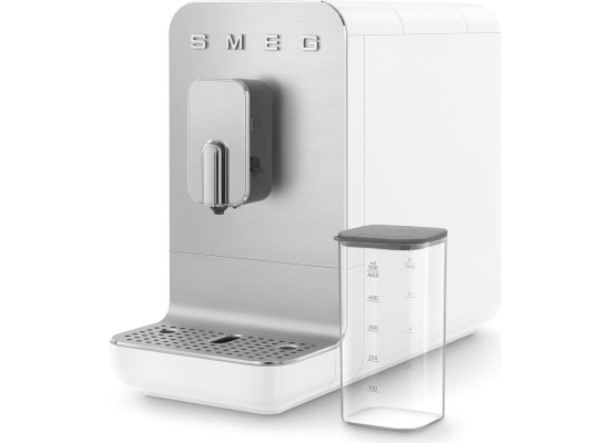 _RABAT_ | Ekspres automatyczny SMEG BCC13WHMEU biały mat | z systemem spieniania mleka | linia COLLEZIONE