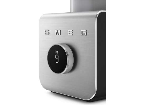 _RABAT_ | wysyłka 24H* | Blender wysokoobrotowy SMEG BLC02BLMEU czarny mat | z pompką próżniową | linia COLLEZIONE