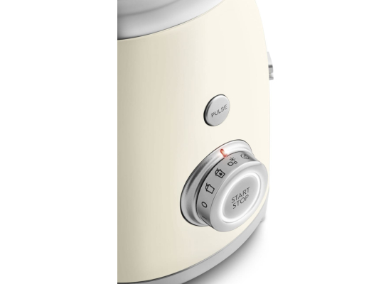 _RABAT_ | Blender kielichowy SMEG BLF03CREU kremowy | linia 50's STYLE