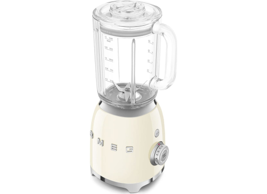 _RABAT_ | Blender kielichowy SMEG BLF03CREU kremowy | linia 50's STYLE