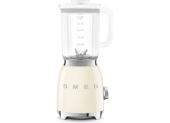 _RABAT_ | Blender kielichowy SMEG BLF03CREU kremowy | linia 50's STYLE