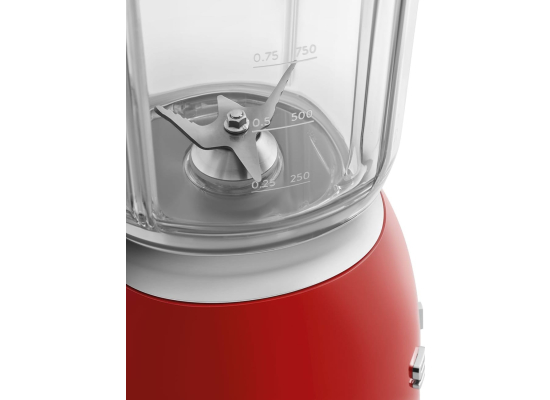 _RABAT_ | wysyłka 24H* | Blender kielichowy SMEG BLF03RDEU czerwony | linia 50's STYLE