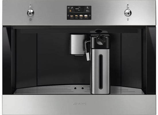 _RABAT_ | Ekspres do zabudowy SMEG CMS4303X stal nierdzewna | linia CLASSICA