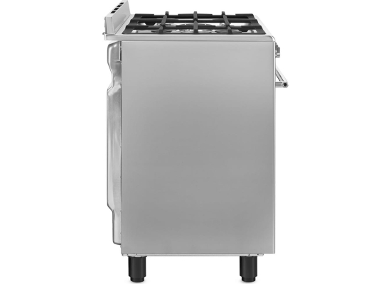 _RABAT_ | Kuchnia z płytą gazową SMEG CX92GM stal nierdzewna | 90cm | czyszczenie parowe | linia CONCERTO | + GRATIS blender BLF03BLEU
