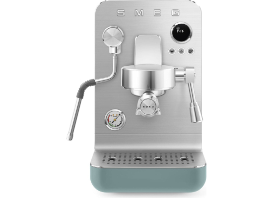 _RABAT_ | wysyłka 24H* | Ekspres kolbowy MiniPRO SMEG EMC02EGMEU szmaragdowy mat | linia COLLEZIONE
