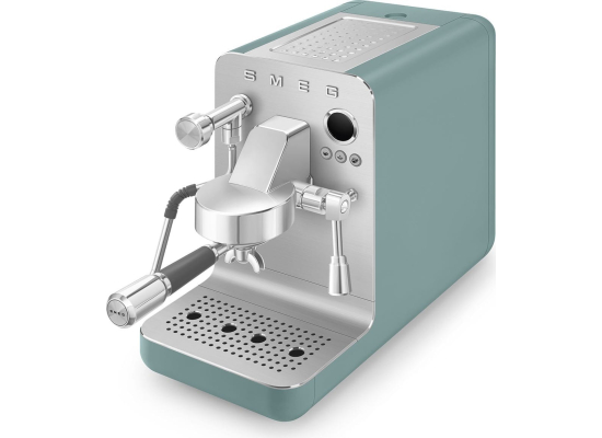 _RABAT_ | wysyłka 24H* | Ekspres kolbowy MiniPRO SMEG EMC02EGMEU szmaragdowy mat | linia COLLEZIONE