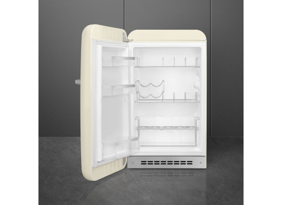 _RABAT_ | Chłodziarka wolnostojąca SMEG FAB10HLCR6 kremowy | zawias LEWY | 96cm | linia 50'S STYLE