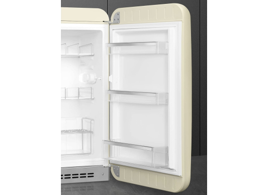 _RABAT_ | Chłodziarka wolnostojąca SMEG FAB10HRCR6 kremowy | zawias PRAWY | 96cm | linia 50'S STYLE