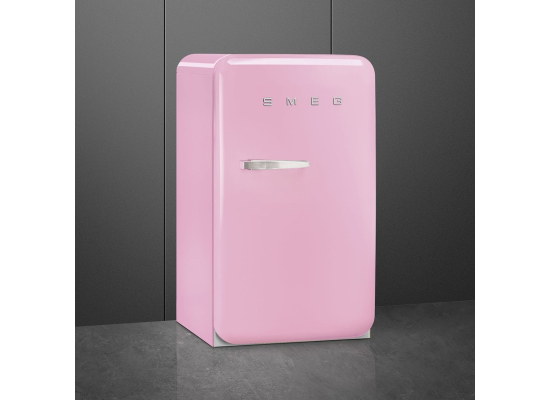 _RABAT_ | Chłodziarka wolnostojąca SMEG FAB10HRPK6 pastelowy róż | zawias PRAWY | 96cm | linia 50'S STYLE