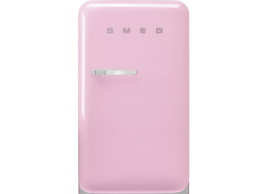 _RABAT_ | Chłodziarka wolnostojąca SMEG FAB10HRPK6 pastelowy róż | zawias PRAWY | 96cm | linia 50'S STYLE