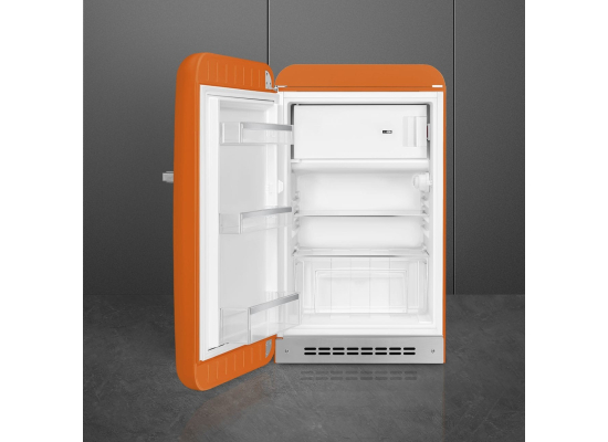 _RABAT_ | Lodówka wolnostojąca SMEG FAB10LOR6 pomarańczowy | zawias LEWY | 96cm | linia 50's STYLE