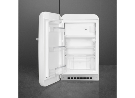 _RABAT_ | Lodówka wolnostojąca SMEG FAB10LWH6 biały | zawias LEWY | 96cm | linia 50's STYLE