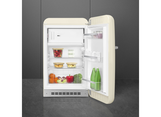 _RABAT_ | Lodówka wolnostojąca SMEG FAB10RCR6 kremowy | zawias PRAWY | 96cm | linia 50's STYLE