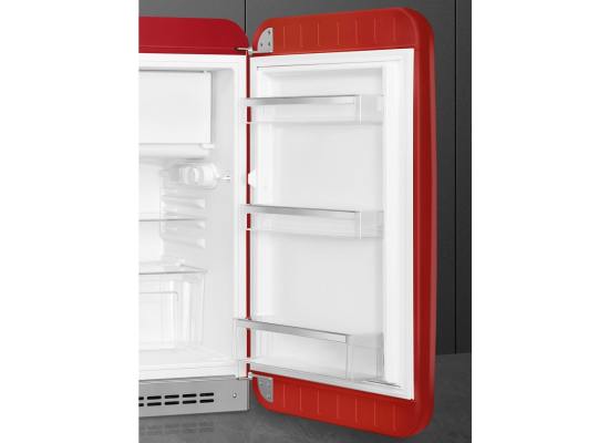 _RABAT_ | Lodówka wolnostojąca SMEG FAB10RRD6 czerwony | zawias PRAWY | 96cm | linia 50's STYLE