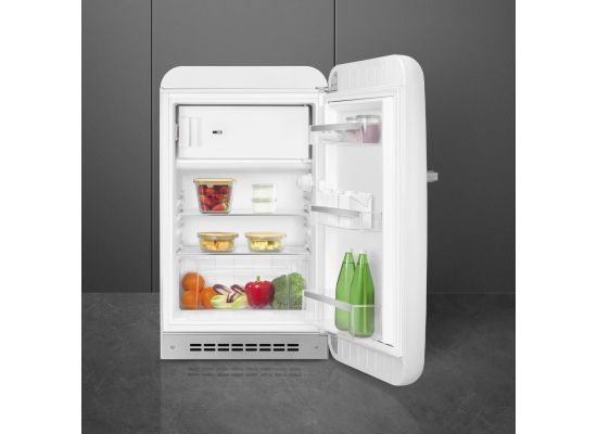 _RABAT_ | Lodówka wolnostojąca SMEG FAB10RWH6 biały | zawias PRAWY | 96cm | linia 50's STYLE