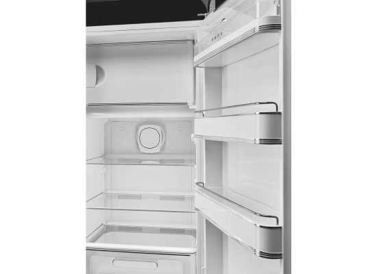 _RABAT_ | Lodówka wolnostojąca SMEG FAB28RBL6 czarny | zawiasy po PRAWEJ | 150cm | linia 50'S STYLE