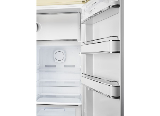 _RABAT_ | wysyłka 24H* | Lodówka wolnostojąca SMEG FAB28RCR6 kremowy | zawiasy po PRAWEJ | 150cm | linia 50's STYLE