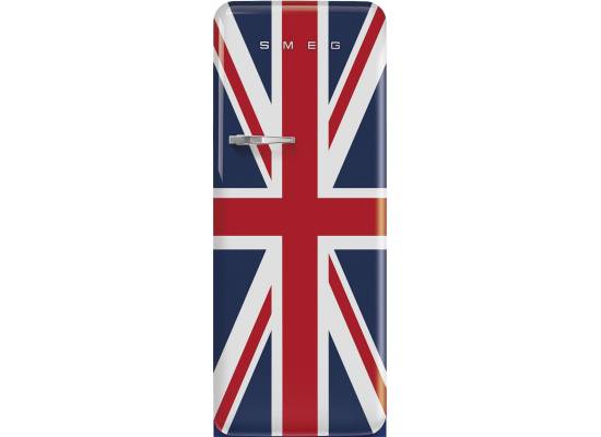 Lodówka wolnostojąca SMEG FAB28RDUJ5 flaga brytyjska | zawiasy po PRAWEJ | linia 50's STYLE