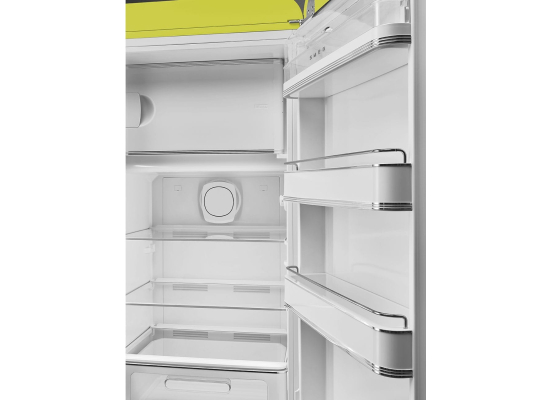 _RABAT_ | wysyłka 24H* | Lodówka wolnostojąca SMEG FAB28RLI6 limonkowy | zawiasy po PRAWEJ | 150cm | linia 50's STYLE