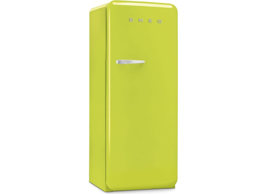 _RABAT_ | wysyłka 24H* | Lodówka wolnostojąca SMEG FAB28RLI6 limonkowy | zawiasy po PRAWEJ | 150cm | linia 50's STYLE