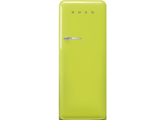 _RABAT_ | wysyłka 24H* | Lodówka wolnostojąca SMEG FAB28RLI6 limonkowy | zawiasy po PRAWEJ | 150cm | linia 50's STYLE